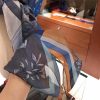 Hermes Blue Della Cavalleria Shawl - Image 7
