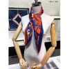 Hermes Orange/Blue Cavald'or Losange - Image 8