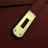 Hermes Red Epsom Kelly 32cm Sellier Bag - Image 6