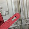 Hermes Red Epsom Kelly 32cm Sellier Bag - Image 7
