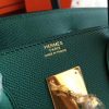 Hermes Malachite Epsom Birkin 30cm Handmade Bag - Image 2