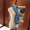 Hermes Turquoise Peuple du Vent Bandana Shawl - Image 2