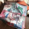 Hermes Aqua Della Cavalleria Favolosa Silk Twill Scarf - Image 3