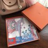 Hermes Aqua Della Cavalleria Favolosa Silk Twill Scarf - Image 4