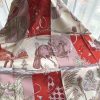 Hermes Beige Della Cavalleria Favolosa Silk Twill Scarf - Image 3