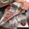 Hermes Beige Della Cavalleria Favolosa Silk Twill Scarf - Image 4