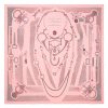 Hermes Pink Etude pour une Parure de Gala Scarf - Image 8