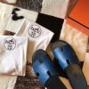 Hermes Izmir Sandals In Colvert Epsom Leather - Image 8
