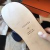 Hermes Izmir Sandals In Sapphire Epsom Leather - Image 3