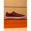 Hermes Olympic Sneakers In Red Leather - Image 6