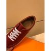 Hermes Olympic Sneakers In Red Leather - Image 7