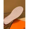 Hermes One Sneaker In White Leather - Image 5