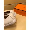 Hermes One Sneaker In White Leather - Image 7