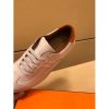 Hermes Quicker Sneaker In White Leather - Image 7