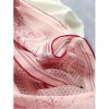 Hermes Pink Fleurs Et Papillons De Tissus Bandana - Image 4