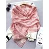 Hermes Pink Fleurs Et Papillons De Tissus Bandana - Image 5