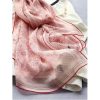 Hermes Pink Fleurs Et Papillons De Tissus Bandana - Image 7