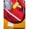 Hermes Red Harnais De Cour Scarf 90 - Image 4
