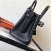 Hermes Black Epsom Birkin 30cm Handmade Bag - Image 9