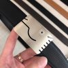 Hermes Black A Cheval Belt Buckle 32 MM Reversible Leather - Image 5