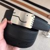 Hermes Black A Cheval Belt Buckle 32 MM Reversible Leather - Image 7