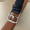 Hermes Etriviere 40 Belt In Black Epsom Leather - Image 4