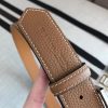 Hermes Brown Licol 40 MM Reversible Leather Belt - Image 7