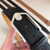 Hermes Black Licol 40 MM Reversible Leather Belt - Image 6