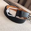 Hermes Black Licol 40 MM Reversible Leather Belt - Image 7