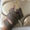 Hermes Lennox 40 MM Belt In Etoupe Epsom Leather - Image 2