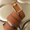 Hermes Oscar Buckle 40 MM Belt Brown Reversible Leather - Image 2