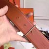 Hermes H Belt Buckle & Taupe Epsom 38 MM Strap - Image 4