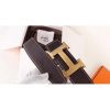 Hermes cafe Clemence Kits Belt H Brushed Buckle - Image 2