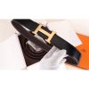 Hermes cafe Clemence Kits Belt H Brushed Buckle - Image 9