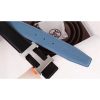 Hermes Blue Clemence Kits Belt H Brushed Buckle - Image 4