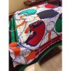 Hermes Green Tatersale Cashmere Shawl 140 - Image 4