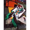 Hermes Green Tatersale Cashmere Shawl 140 - Image 5