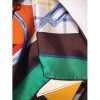 Hermes Green Tatersale Cashmere Shawl 140 - Image 6