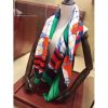Hermes Green Tatersale Cashmere Shawl 140 - Image 9