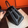 Hermes So Black Box Birkin 30cm Handmade Bag - Image 2