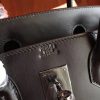Hermes So Black Box Birkin 30cm Handmade Bag - Image 8