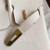 Hermes Beige Clemence Birkin 30cm Handmade Bag - Image 8