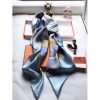 Hermes Blue Grand Manege A Jouets Shawl 140cm - Image 3