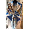 Hermes Blue Grand Manege A Jouets Shawl 140cm - Image 4