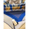 Hermes Blue Grand Manege A Jouets Shawl 140cm - Image 6