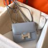 Hermes Mini Constance 18cm Epsom Blue Lin Bag - Image 5