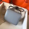 Hermes Mini Constance 18cm Epsom Blue Lin Bag - Image 9