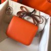 Hermes Mini Constance 18cm Orange Epsom Bag - Image 7