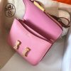 Hermes Mini Constance 18cm Pink Epsom Bag - Image 3