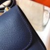 Hermes Mini Constance 18cm Sapphire Epsom Bag - Image 4